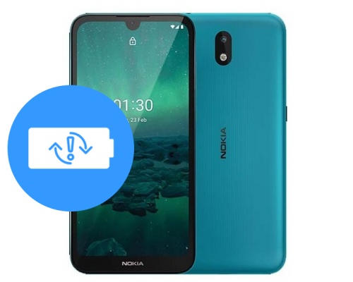 Замена аккумулятора (батареи) Nokia 1.3