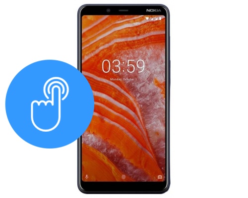 Замена тачскрина (сенсора) Nokia 3.1 Plus