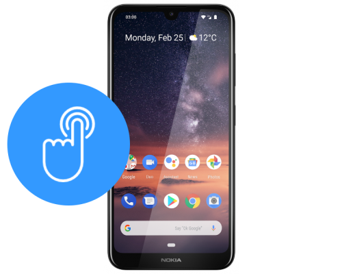 Замена тачскрина (сенсора) Nokia 3.2