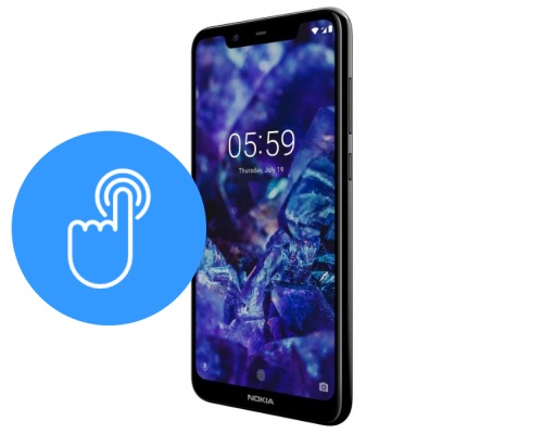 Замена тачскрина (сенсора) Nokia 5.1 Plus