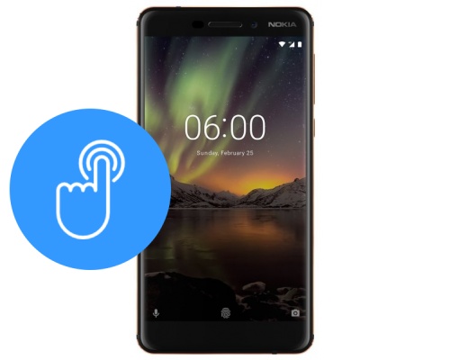 Замена тачскрина (сенсора) Nokia 6.1