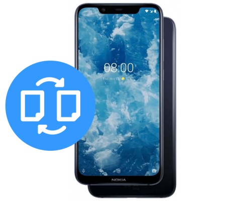 Замена дисплея (экрана) Nokia 8.1