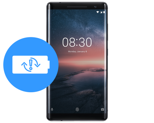 Замена аккумулятора (батареи) Nokia 8 Sirocco